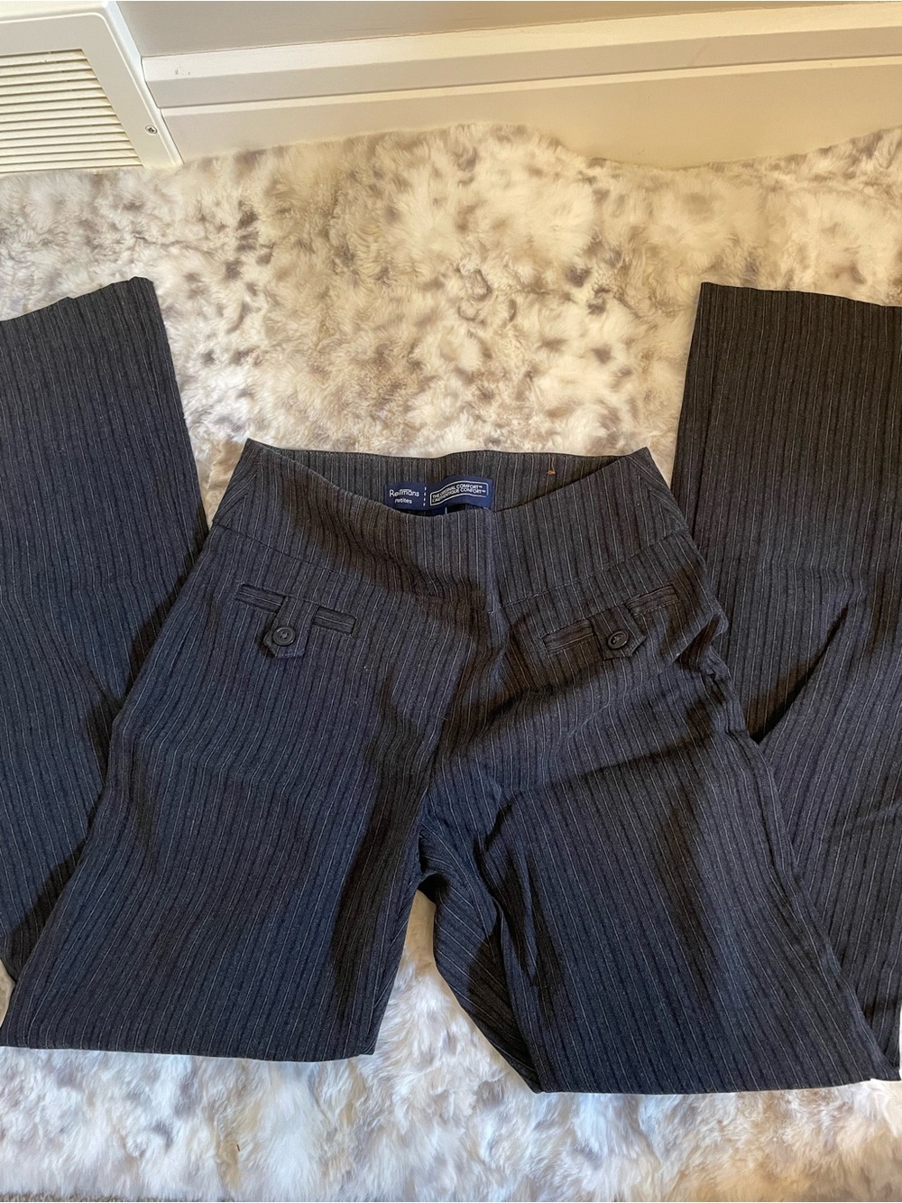 Y2K Pinstriped OG Office Siren Trousers